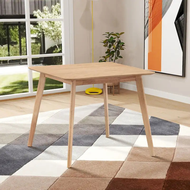 Table moderne avec plateau en MDF et pieds en métal pour les cuisines de petits espaces, utilisation multifonctionnelle et salon