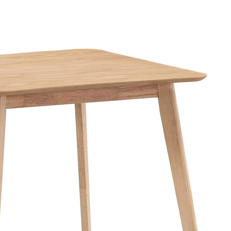 Table moderne avec plateau en MDF et pieds en métal pour les cuisines de petits espaces, utilisation multifonctionnelle et salon