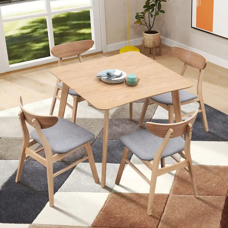 Table moderne avec plateau en MDF et pieds en métal pour les cuisines de petits espaces, utilisation multifonctionnelle et salon