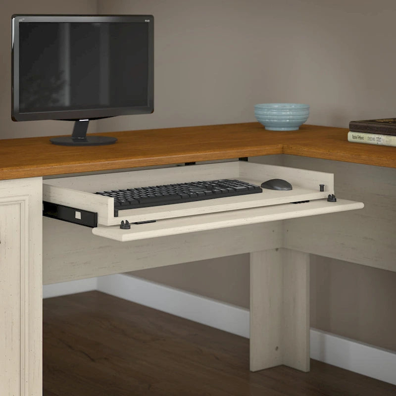 Bureau d'angle et meuble de rangement 60 W par