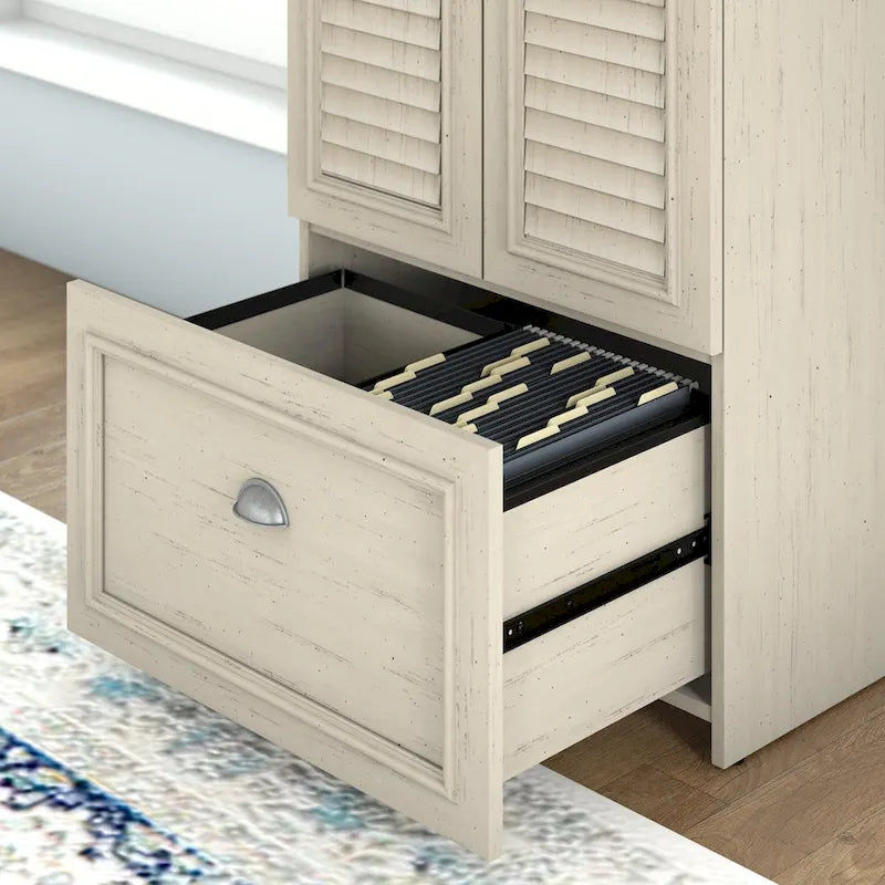 Bureau d'angle et meuble de rangement 60 W par