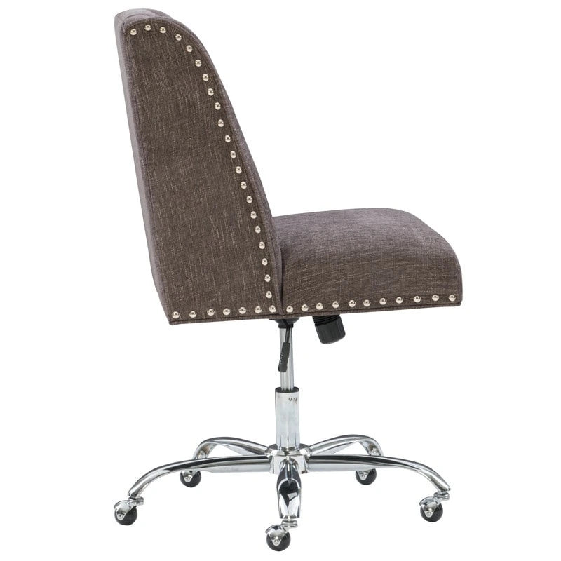 Chaise de bureau pivotante anthracite